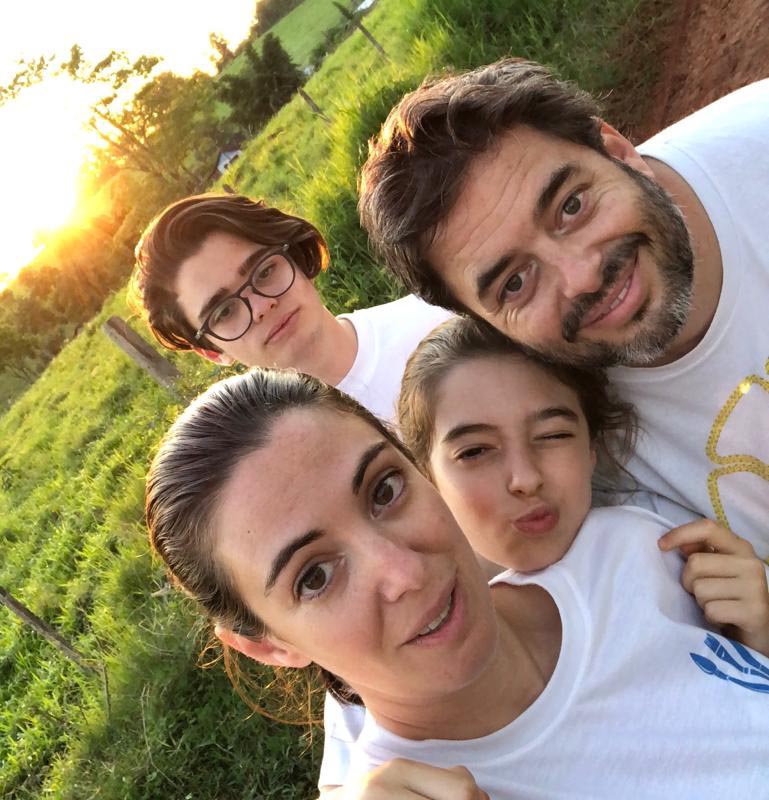 Celina y familia