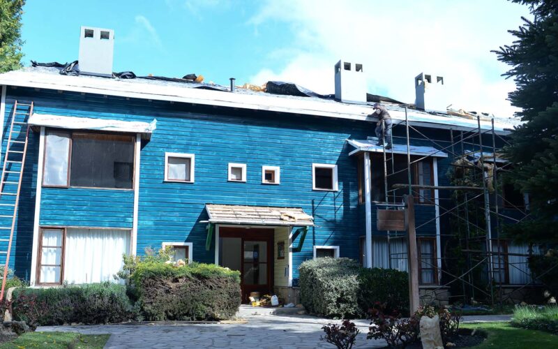 Las obras no se detienen en Rincón de los Andes